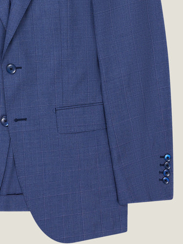 SB2 Traje gris ventana