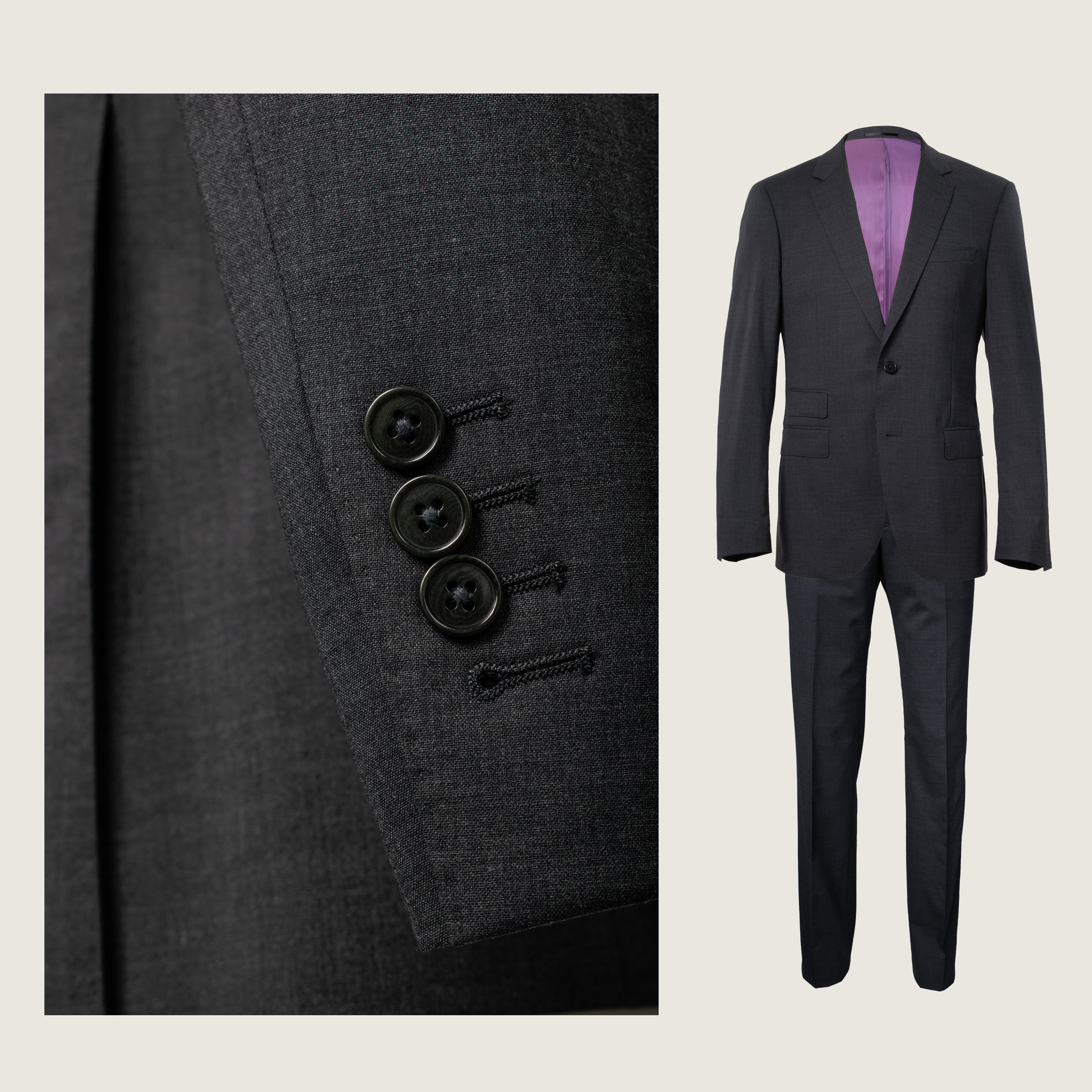 Essential Charcoal Suit
