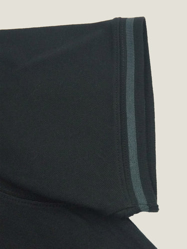 SS Piqué Polo Schwarz