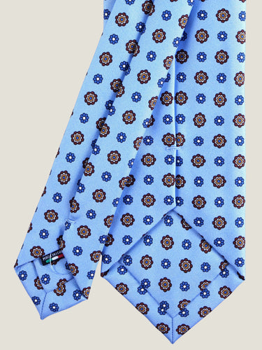 Corbata de seda índigo Lenola