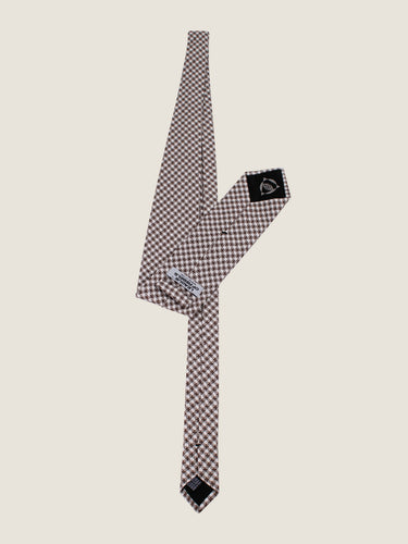 Grandate Brown Silk Tie