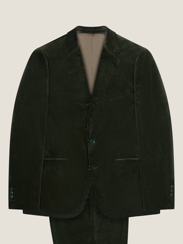 Forest Green Corduroy Suit