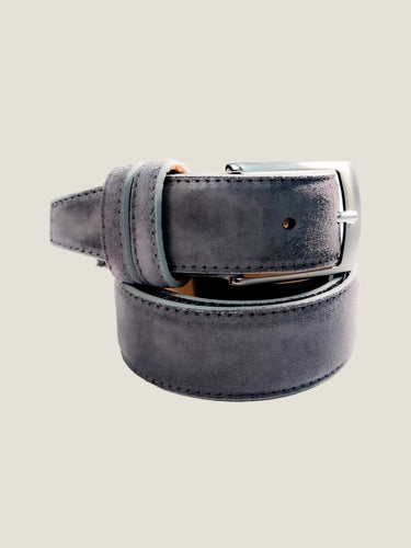 Nicco Grey Suede Belt