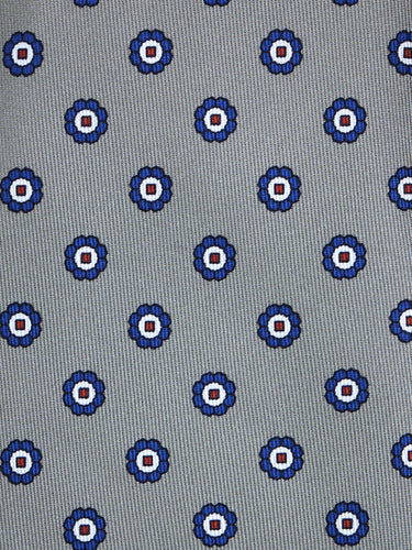 Corbata de seda índigo Lenola