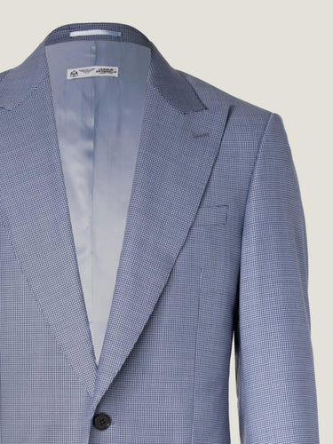 Chaqueta azul marino de pata de gallo SB1 