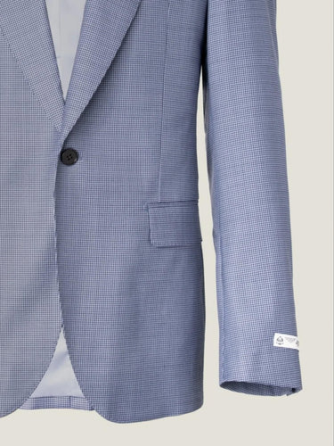 Chaqueta azul marino de pata de gallo SB1 