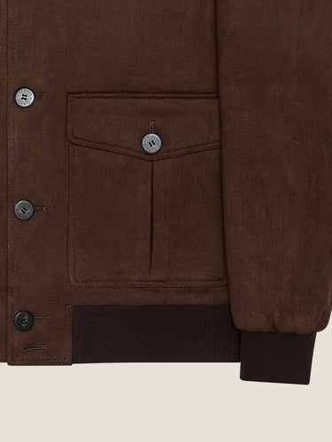 Bomber de cuero Romm 