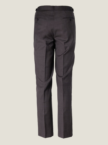 Brown Plaid Trouser