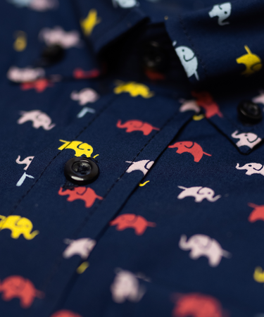 Elephant Print Shirt