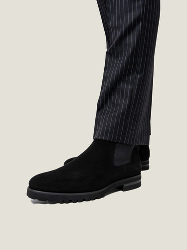 Black Suede Chelsea