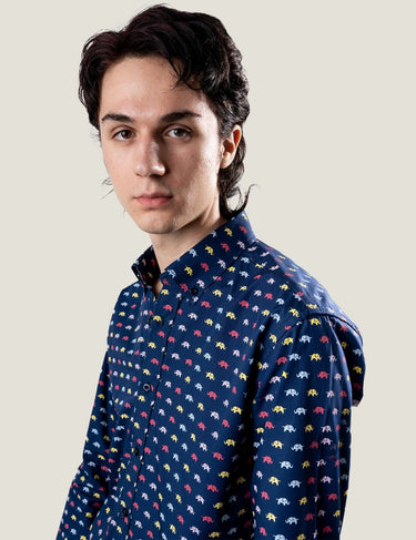 Elephant Print Shirt