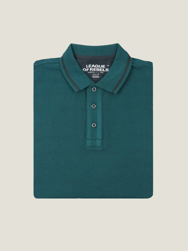 LS Bear Grass Button Polo