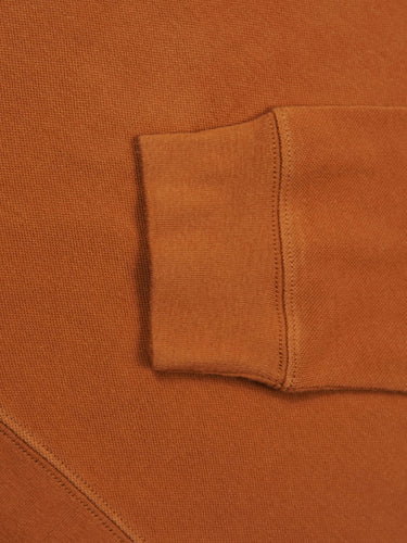 LS Rust Orange Zipper Polo