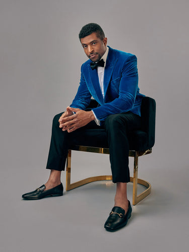 Black Velvet Bow Tie