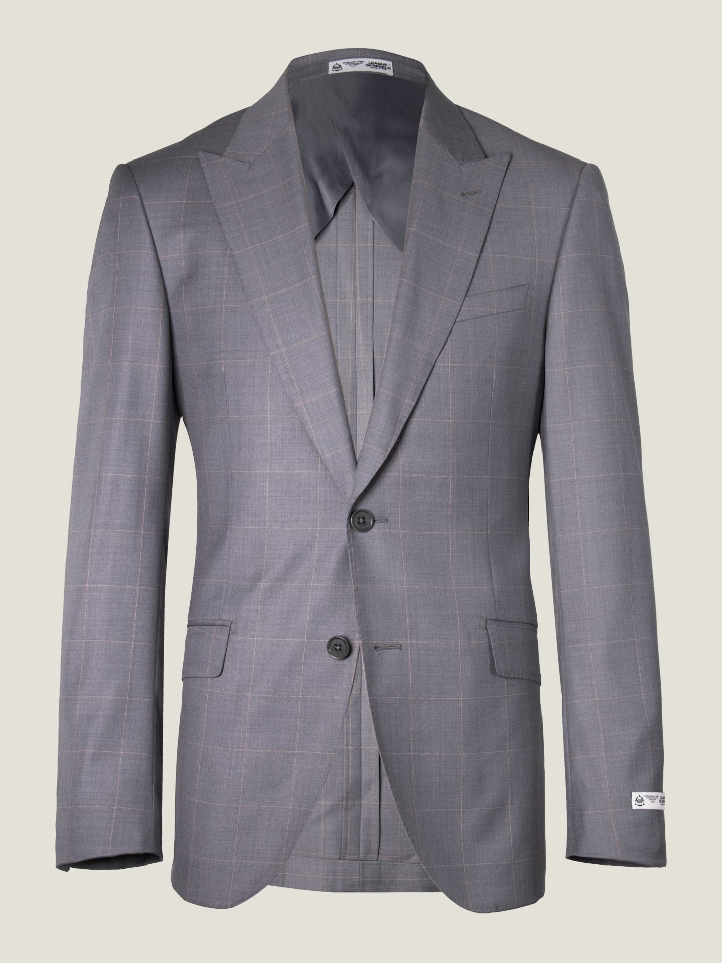 SB2 Grey Windowpane suit