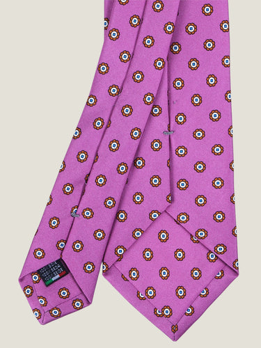 Corbata de seda índigo Lenola