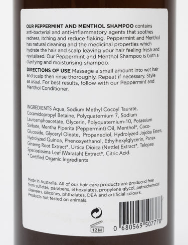 Champú Pequeño de Menta - 250ml