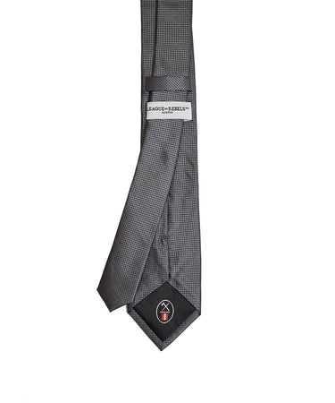 Charcoal Silk Tie