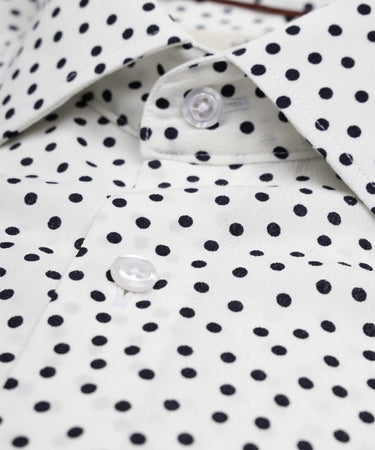 Camisa de vestir salpicada