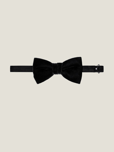 Black Velvet Bow Tie